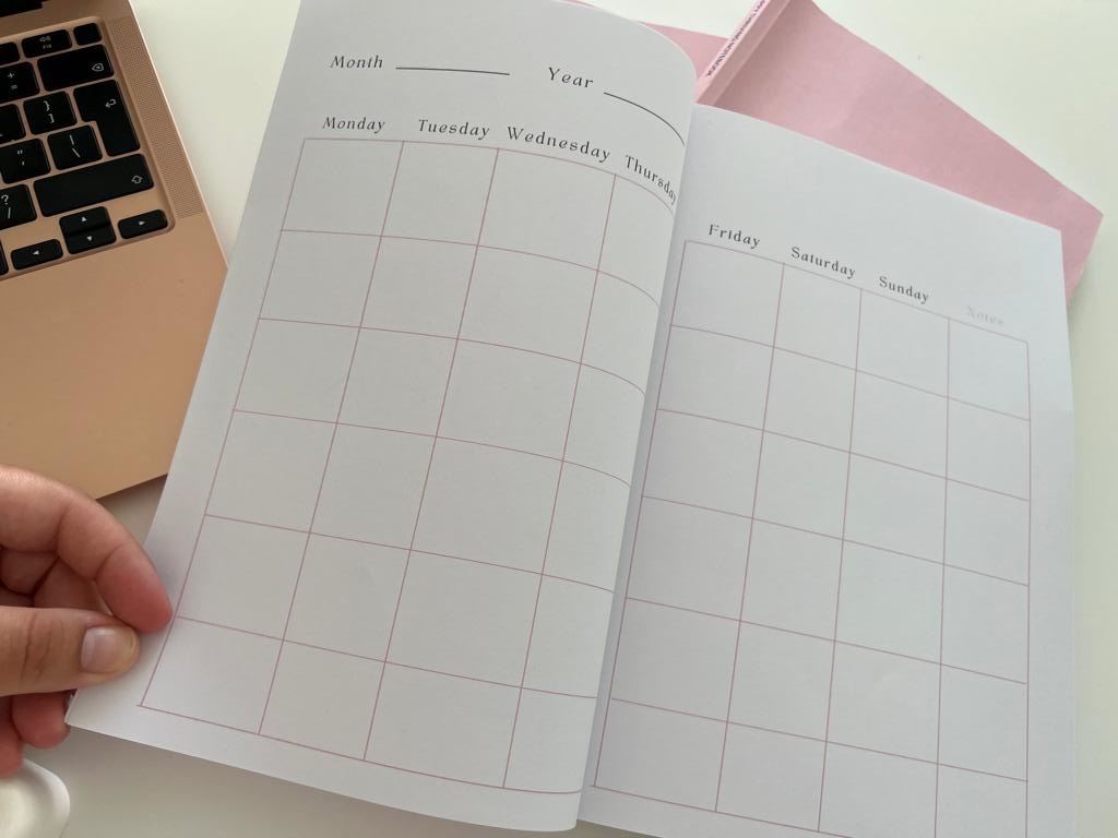 Free Happy Thriving Notebook Planner