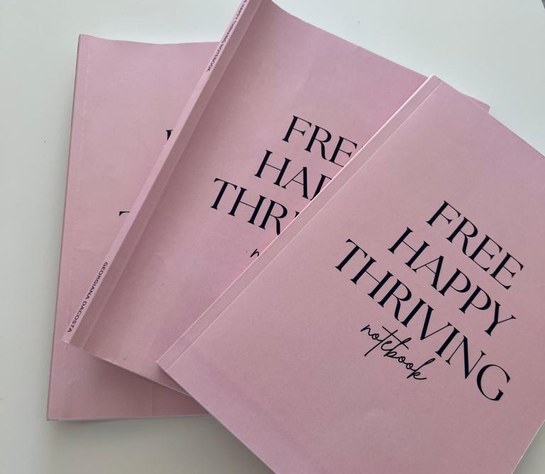Free Happy Thriving Notebook Planner